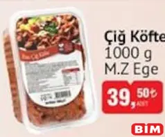 M.Z EGE ÇİĞ KÖFTE 1000 G